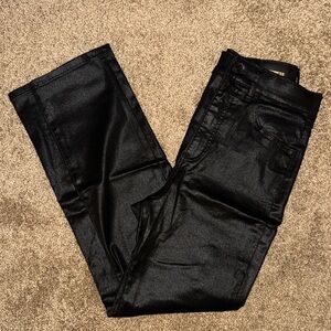 Express Faux Leather Skinny Jeans